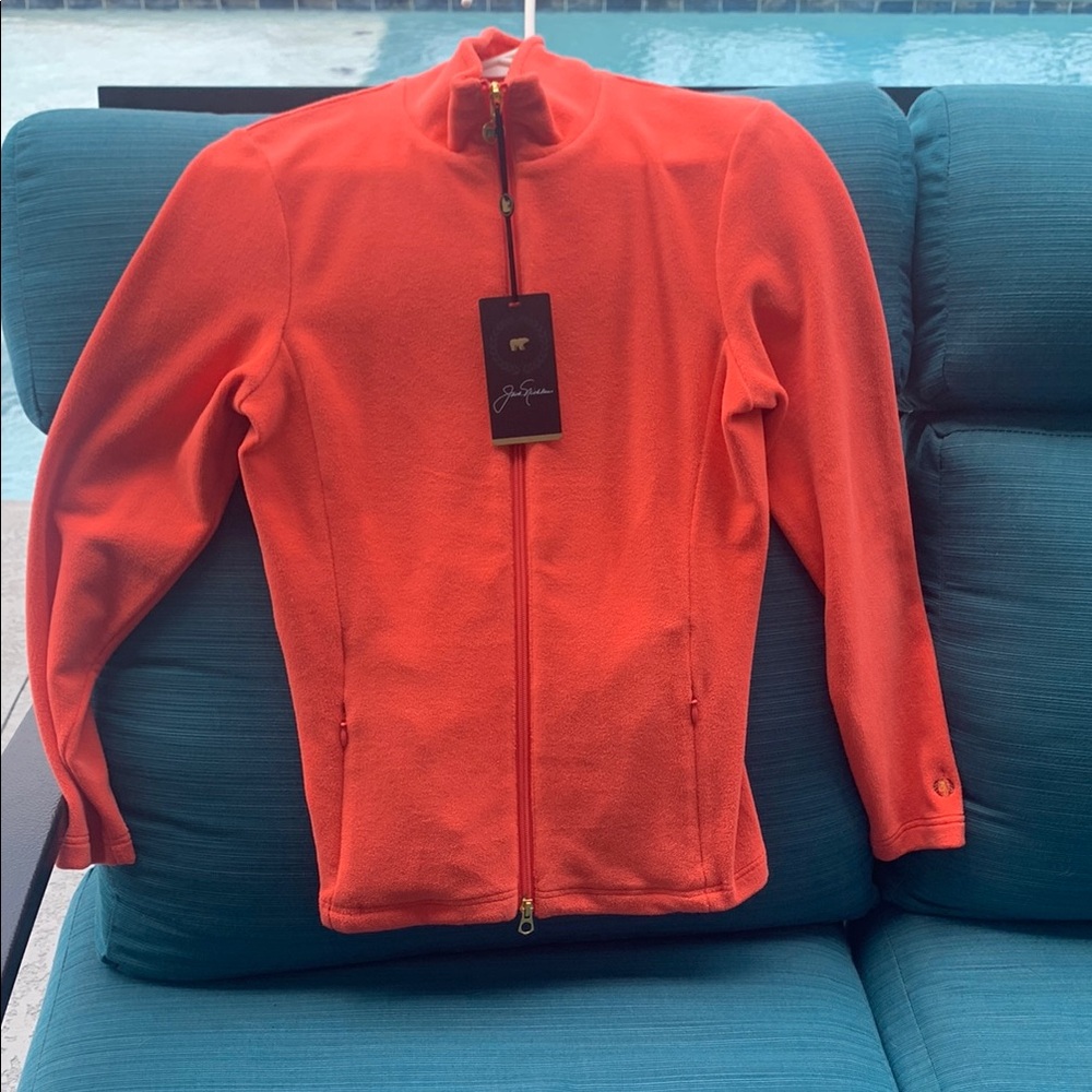 Orange Full-Zip Women's Jacket